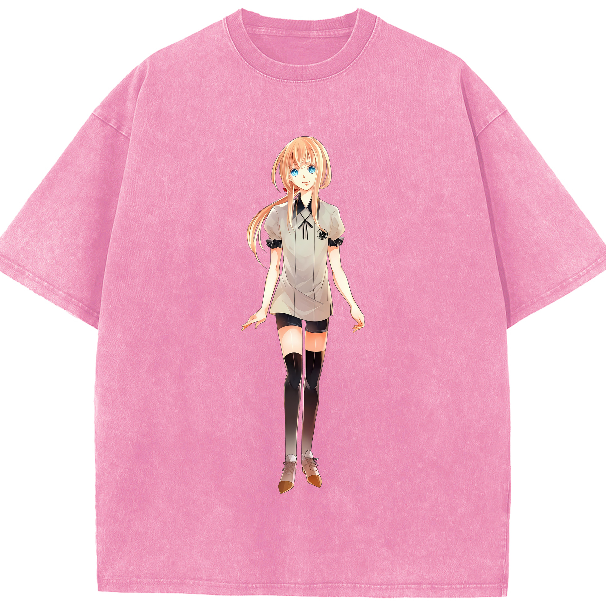 （画像用） 刀剣乱舞 Touken Ranbu 綿100% ヴィンテージ風 半袖Tシャツ（フロントプリント）